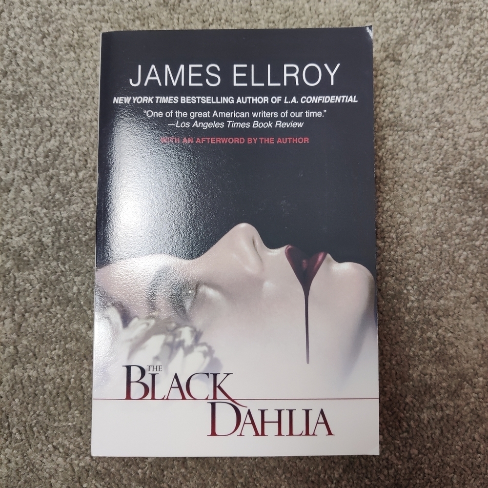 The Black Dahlia by James Ellroy Book Halloween Whimsical